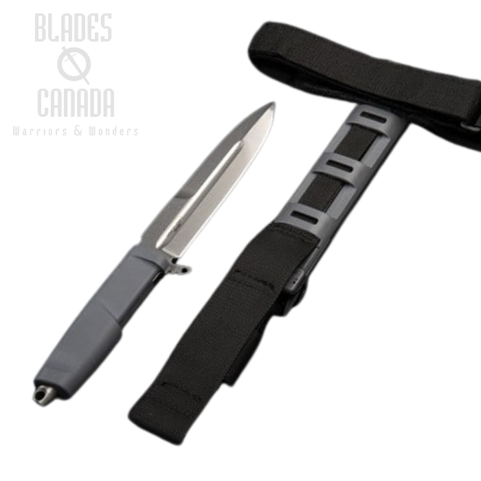 Extrema Ratio Contact Fixed Blade Knife, N690 SW, Wolf Grey Handle Extrema Ratio Contact Fixed Blade Knife, N690 SW, Wolf Grey Handle